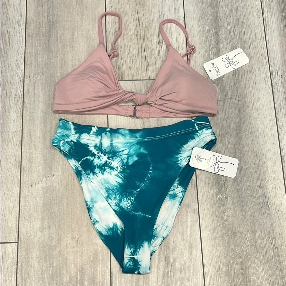 Dippin' Daisy's high cut two piece bikini set swim size XS